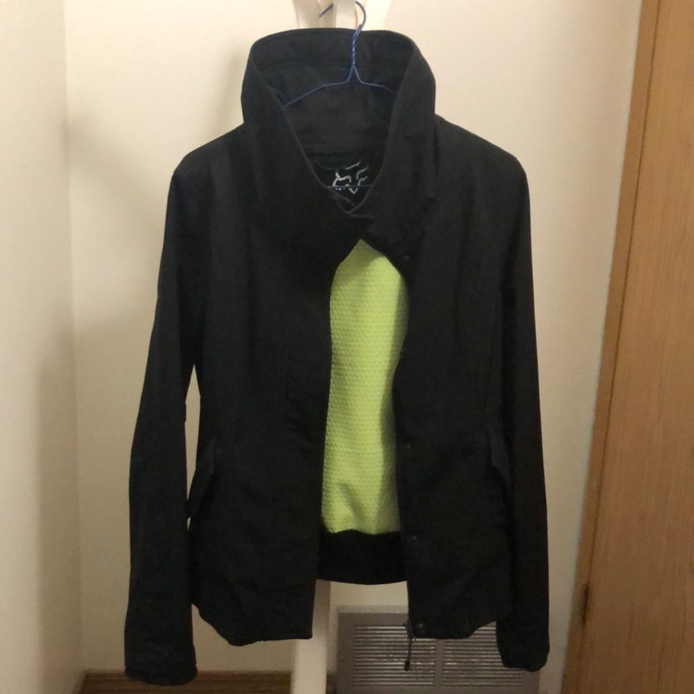 Black soft shell jacket